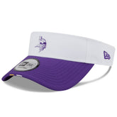 Minnesota Vikings New Era 2025 NFL Training Camp Adjustable Visor White/Purple - NFL