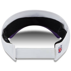 Minnesota Vikings New Era 2025 NFL Training Camp Adjustable Visor White/Purple - NFL