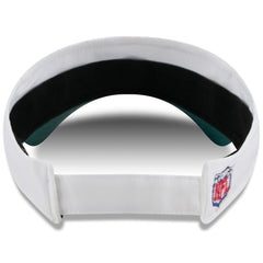 Philadelphia Eagles New Era 2025 NFL Training Camp Adjustable Visor White/Midnight Green - NFL