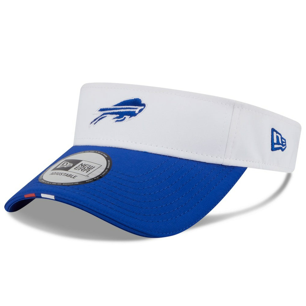 Buffalo Bills New Era 2025 NFL Training Camp Adjustable Visor White/Royal - NFL