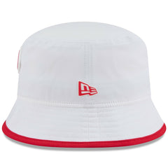 Kansas City Chiefs New Era 2025 NFL Training Camp Stretch Bucket Hat White - NFL