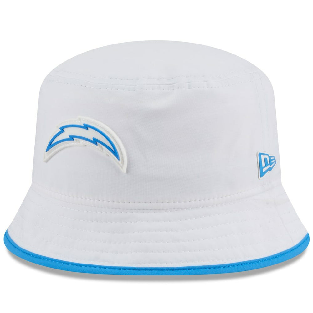 Los Angeles Chargers New Era 2025 NFL Training Camp Stretch Bucket Hat White - NFL