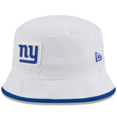 New York Giants New Era 2025 NFL Training Camp Stretch Bucket Hat White - NFL