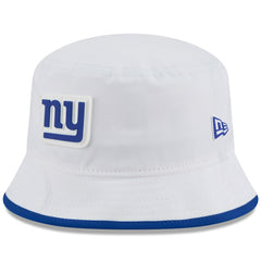New York Giants New Era 2025 NFL Training Camp Stretch Bucket Hat White - NFL