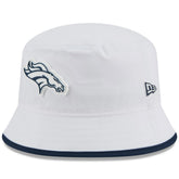 Denver Broncos New Era 2025 NFL Training Camp Stretch Bucket Hat White - NFL