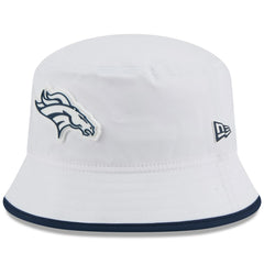 Denver Broncos New Era 2025 NFL Training Camp Stretch Bucket Hat White - NFL