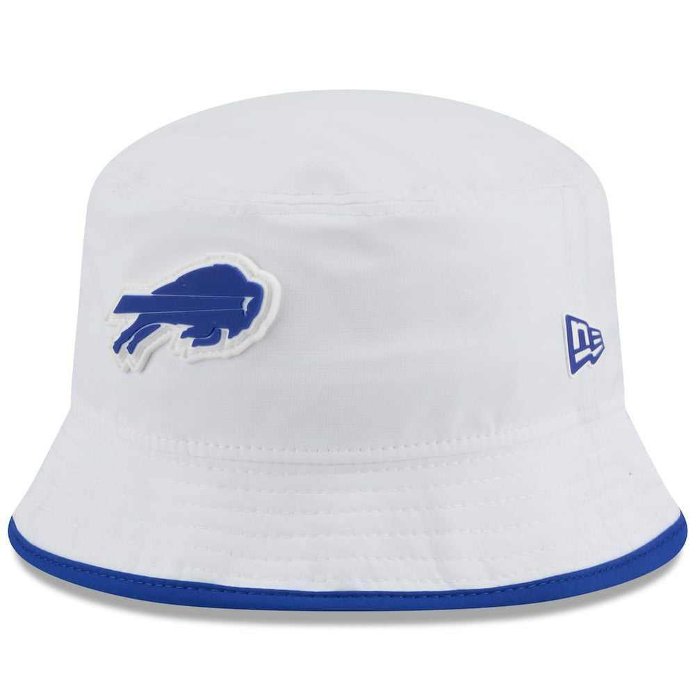 Buffalo Bills New Era 2025 NFL Training Camp Stretch Bucket Hat White - NFL