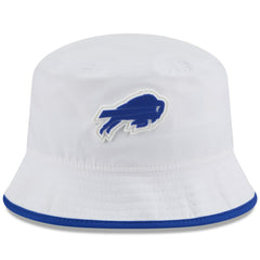 Buffalo Bills New Era 2025 NFL Training Camp Stretch Bucket Hat White - NFL
