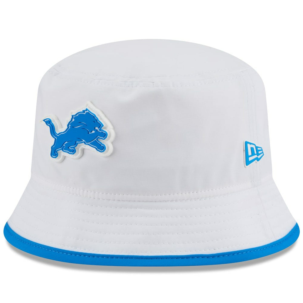Detroit Lions New Era 2025 NFL Training Camp Stretch Bucket Hat White - NFL