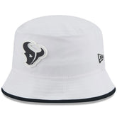 Houston Texans New Era 2025 NFL Training Camp Stretch Bucket Hat White - NFL
