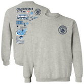 Manchester City Vive La Fete Women's Impressions Artwork Pullover Sweatshirt - Gray