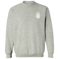 Argentina National Team Vive La Fete Women's Impressions Artwork Pullover Sweatshirt - Gray