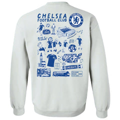 Chelsea Vive La Fete Women's Impressions Artwork Pullover Sweatshirt - White