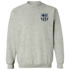 Barcelona Vive La Fete Women's Impressions Artwork Pullover Sweatshirt - Gray