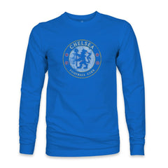 Chelsea 1863FC Color Badge Long Sleeve T-Shirts - Blue