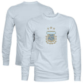 Argentina National Team 1863FC Color Badge Long Sleeve T-Shirts - Light Blue