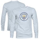 Manchester City 1863FC Color Badge Long Sleeve T-Shirts - Light Blue