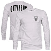 Manchester City 1863FC Back Team Arch Long Sleeve T-Shirts - Gray