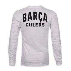 Barcelona 1863FC Back Team Arch Long Sleeve T-Shirts - Gray