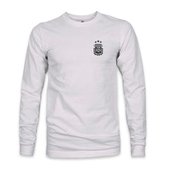 Argentina National Team 1863FC Back Team Arch Long Sleeve T-Shirts - Gray