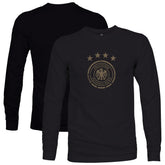 Germany National Team 1863FC Mono Badge Long Sleeve T-Shirts - Black