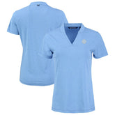 Chicago Cubs Cutter & Buck Forge Heathered Stretch Blade Top On Sale