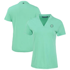 Houston Astros Cutter & Buck Forge Heathered Stretch Blade Top Online