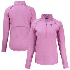 Cleveland Guardians Cutter & Buck Women's Peshastin Eco Fleece Recycled Half-Zip Jacket Lifestyle