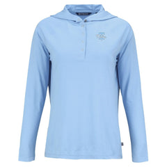 Philadelphia Phillies Cutter & Buck Women's Coastline Epic Comfort Eco Recycled Long Sleeve Hoodie T-Shirt discount
