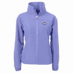 New York Mets Cutter & Buck Women's Charter Eco Recycled Full-Zip Jacket for sale
