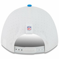 Detroit Lions New Era Youth 2025 NFL Training Camp A-Frame 9FORTY Adjustable Hat White/Blue - NFL