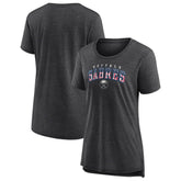 Buffalo Sabres - Women's Proud Tri-Blend T-Shirt Gray