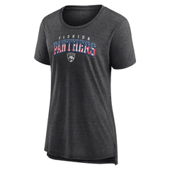 Florida Panthers - Women's Proud Tri-Blend T-Shirt Gray