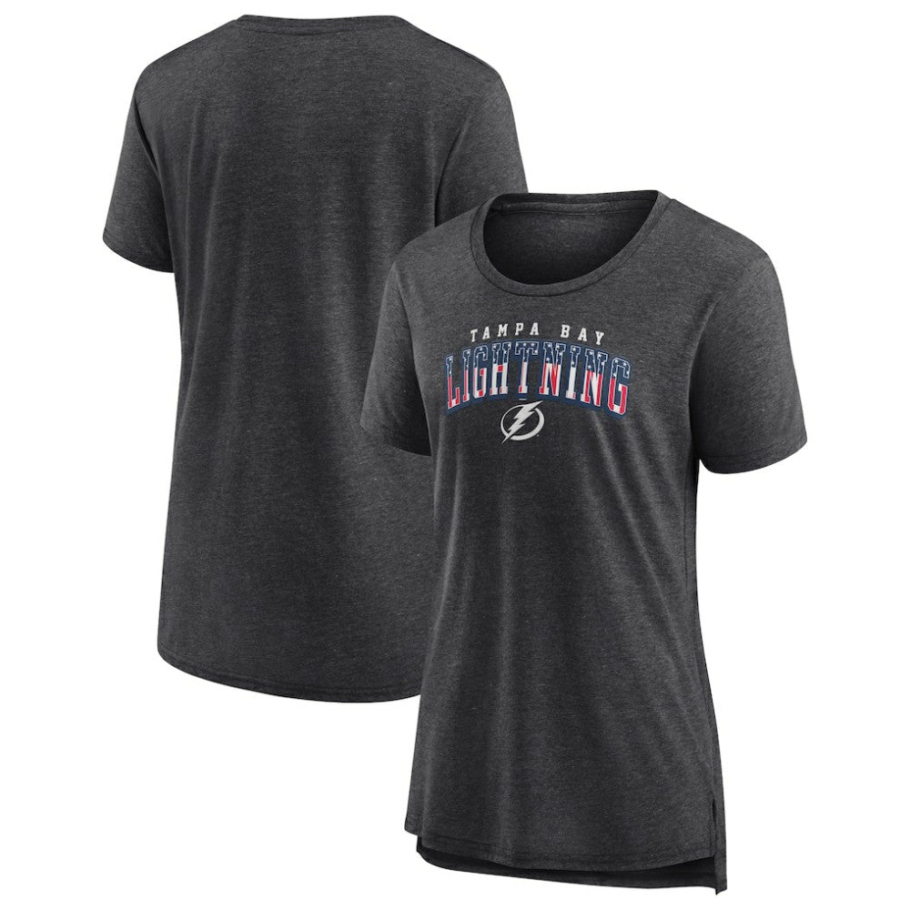 Tampa Bay Lightning - Women's Proud Tri-Blend T-Shirt Gray