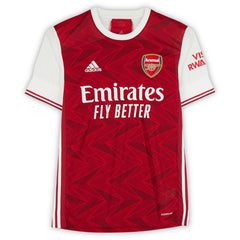 Fanatics Dennis Bergkamp Arsenal Autographed 2020-21 Red Home Jerseys - BAS