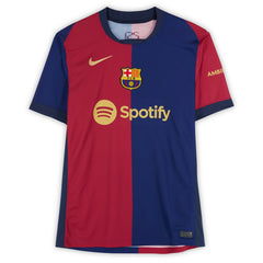 Fanatics Patrick Kluivert Barcelona Autographed 2024-25 Red/Blue Home Jerseys - BAS