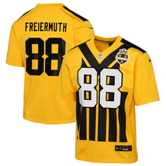 Pat Freiermuth Pittsburgh Steelers Youth Alternate 1933 Throwback Game Jersey Gold - Nike