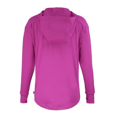 Baltimore Ravens Cutter & Buck Women's Daybreak Eco Recycled Half-Zip Hoodie Pink - NFL