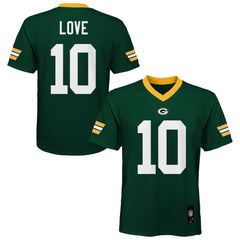 Jordan Love Green Bay Packers Outerstuff Preschool Replica Player Jersey Green - NFL