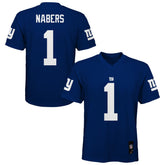 Malik Nabers New York Giants Outerstuff Preschool Replica Player Jersey Royal - NFL