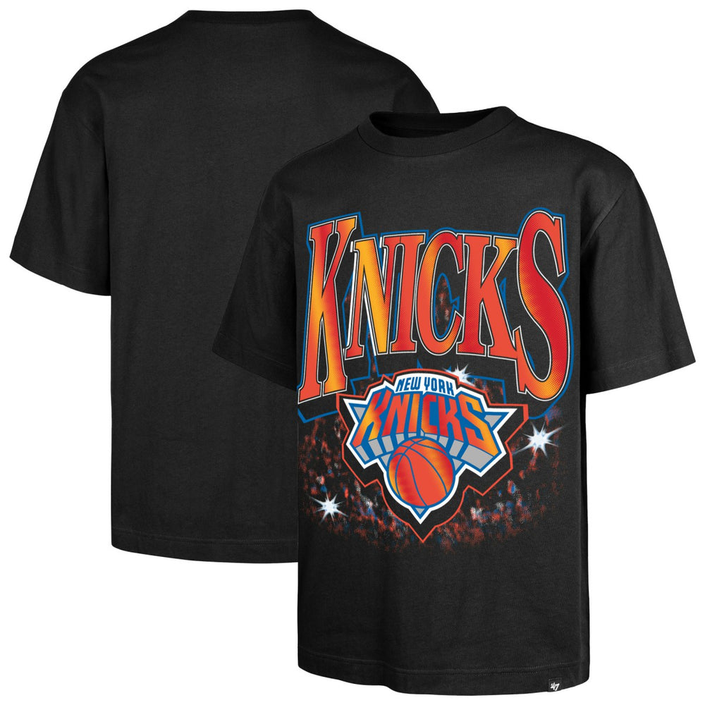 47 brand - New York Knicks '47 Past Champs Collection Flashbulb Foundation T-Shirt - Black