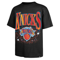 47 brand - New York Knicks '47 Past Champs Collection Flashbulb Foundation T-Shirt - Black