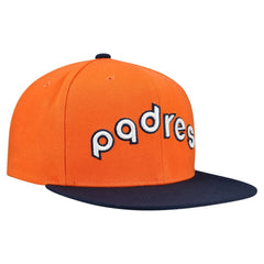 San Diego Padres Mitchell & Ness Cooperstown Collection Basic Flip Snapback Hat for sale