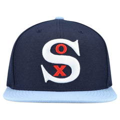 Chicago White Sox Mitchell & Ness Cooperstown Collection Basic Flip Snapback Hat Sale