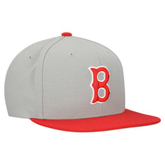 Boston Red Sox Mitchell & Ness Cooperstown Collection Basic Flip Snapback Hat for sale