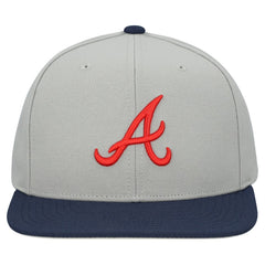 Atlanta Braves Mitchell & Ness Basic Flip Snapback Hat Online
