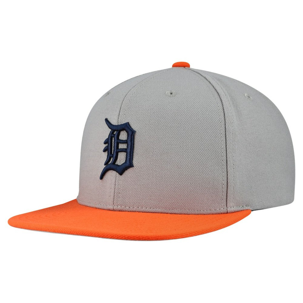 Detroit Tigers Mitchell & Ness Basic Flip Snapback Hat Sale