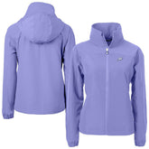 Philadelphia Eagles Cutter & Buck Women's Charter Eco Recycled Full-Zip Jacket Purple - NFL
