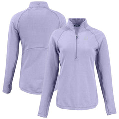 Indianapolis Colts Cutter & Buck Women's Peshastin Eco Fleece Recycled Half-Zip Top Purple - NFL