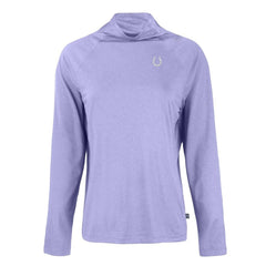Indianapolis Colts Cutter & Buck Women's Coastline Epic Comfort Eco Recycled Funnel Neck Top Purple - NFL